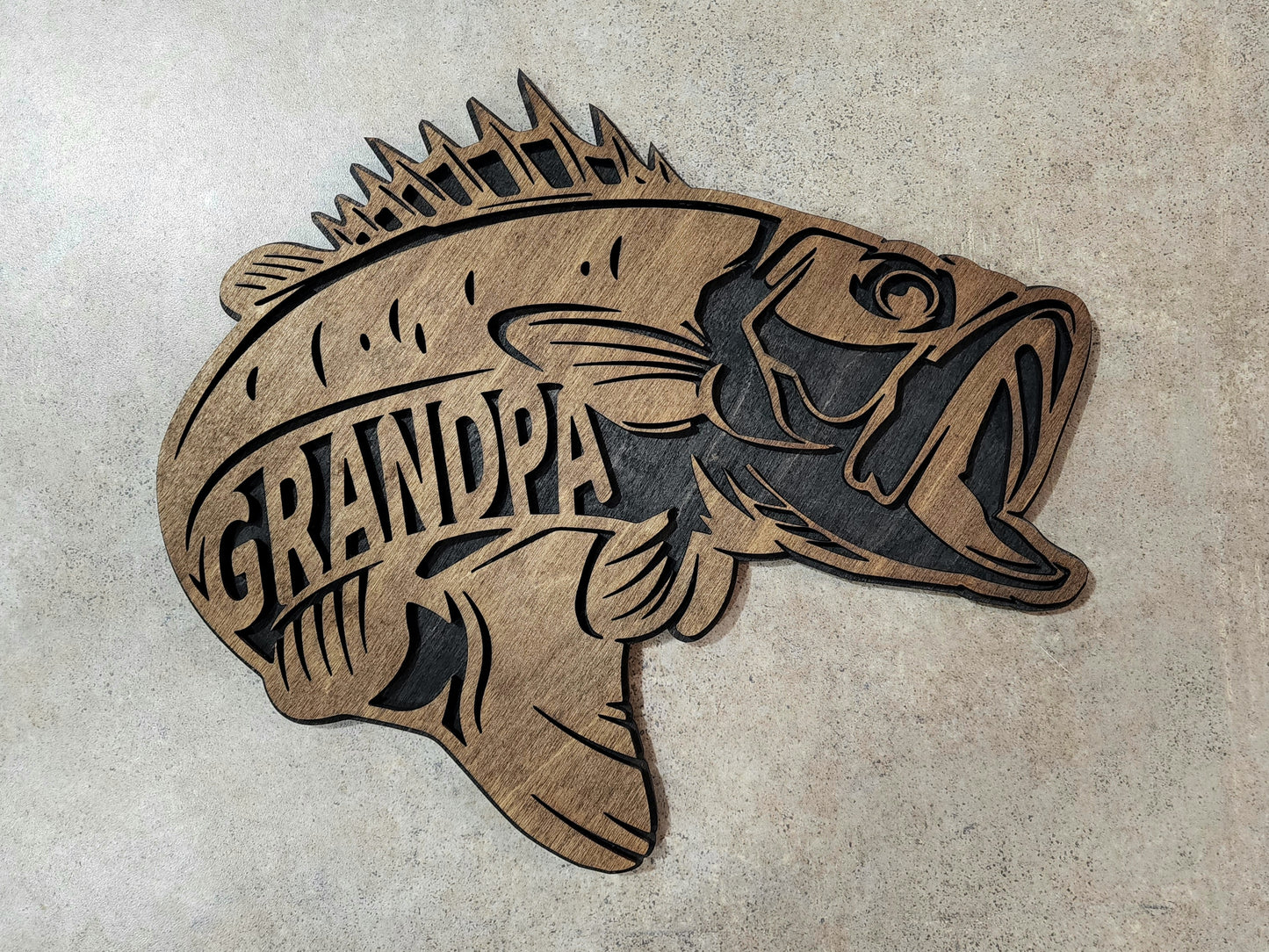 Fishing Plaque
