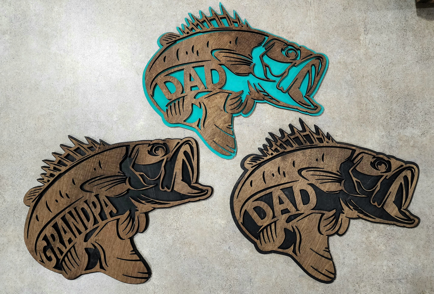 Fishing Plaque
