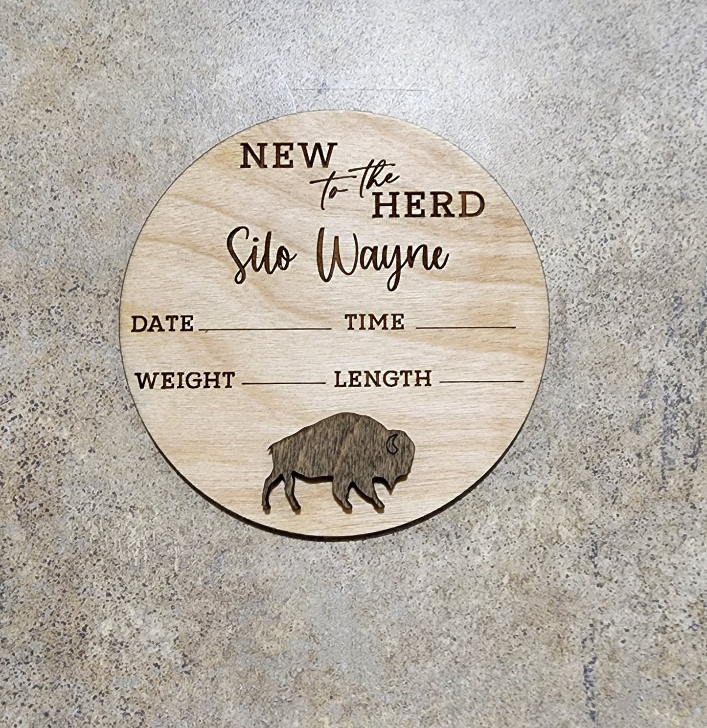 Birth Stat Announcement
