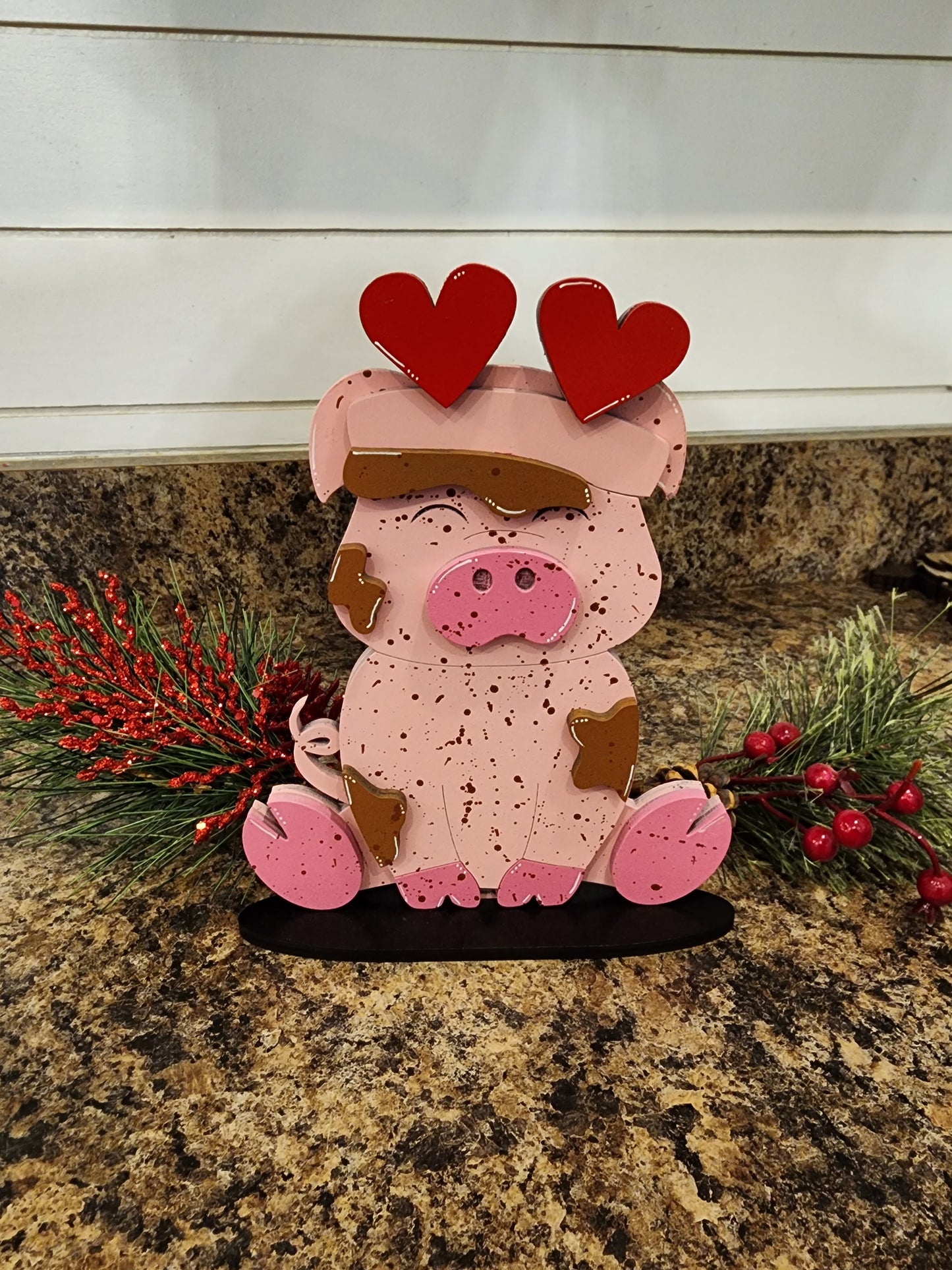Muddy Pig with Interchangeable Hats
