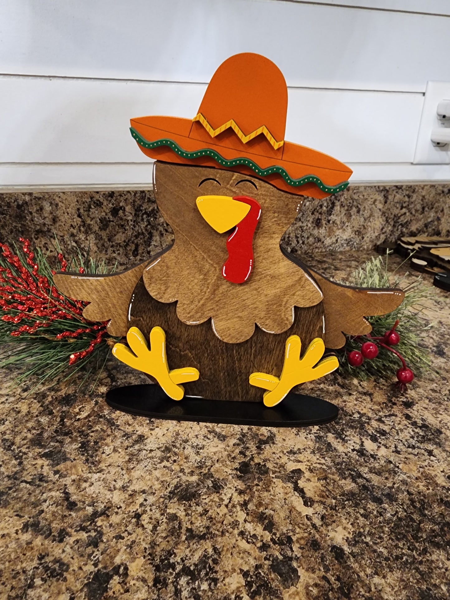 Chicken with Interchangeable Hats