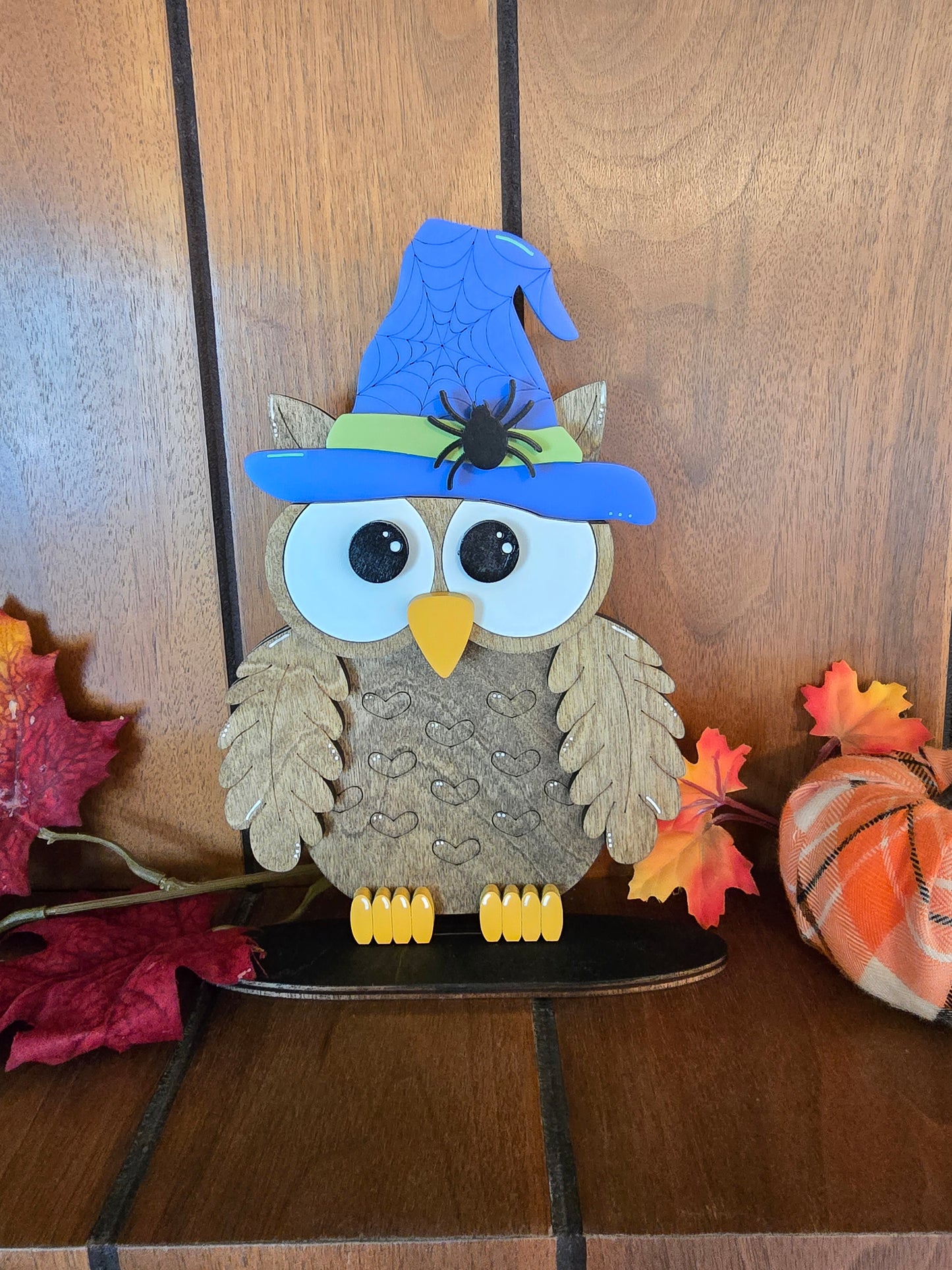 Owl with Interchangeable Hats
