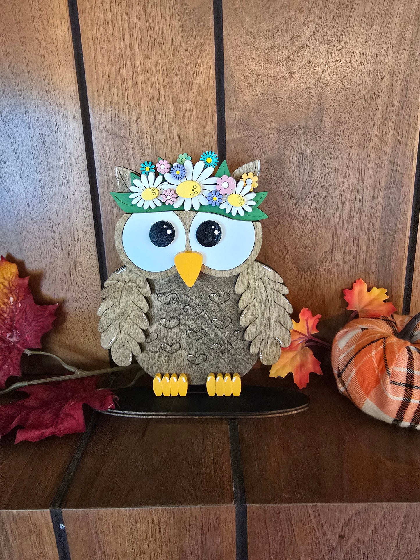 Owl with Interchangeable Hats