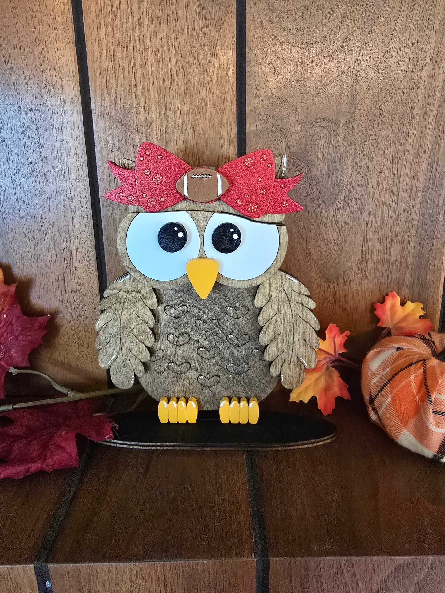 Owl with Interchangeable Hats