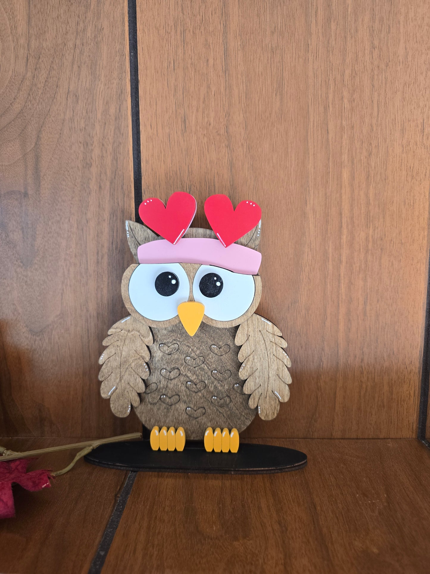 Owl with Interchangeable Hats
