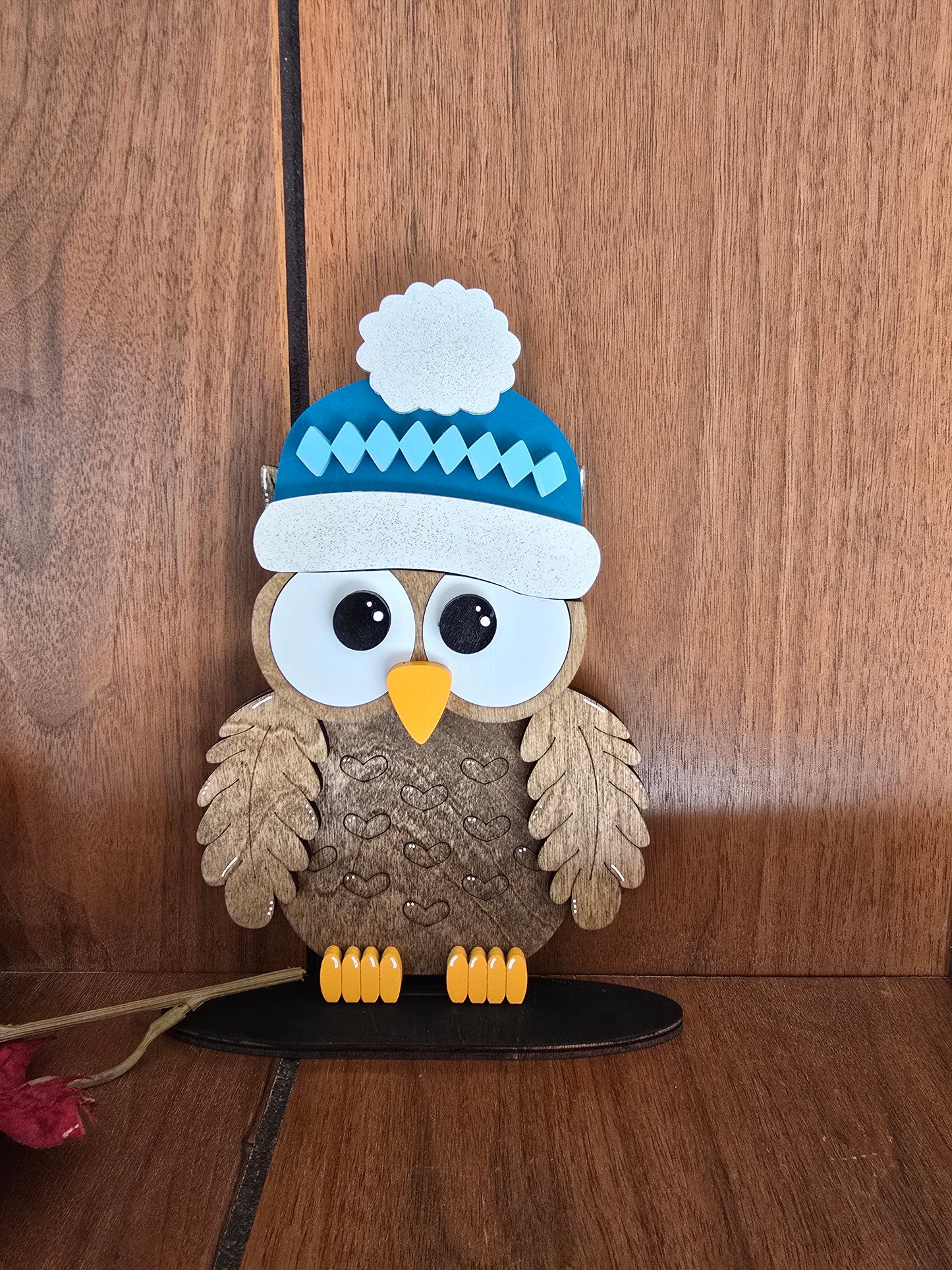 Owl with Interchangeable Hats
