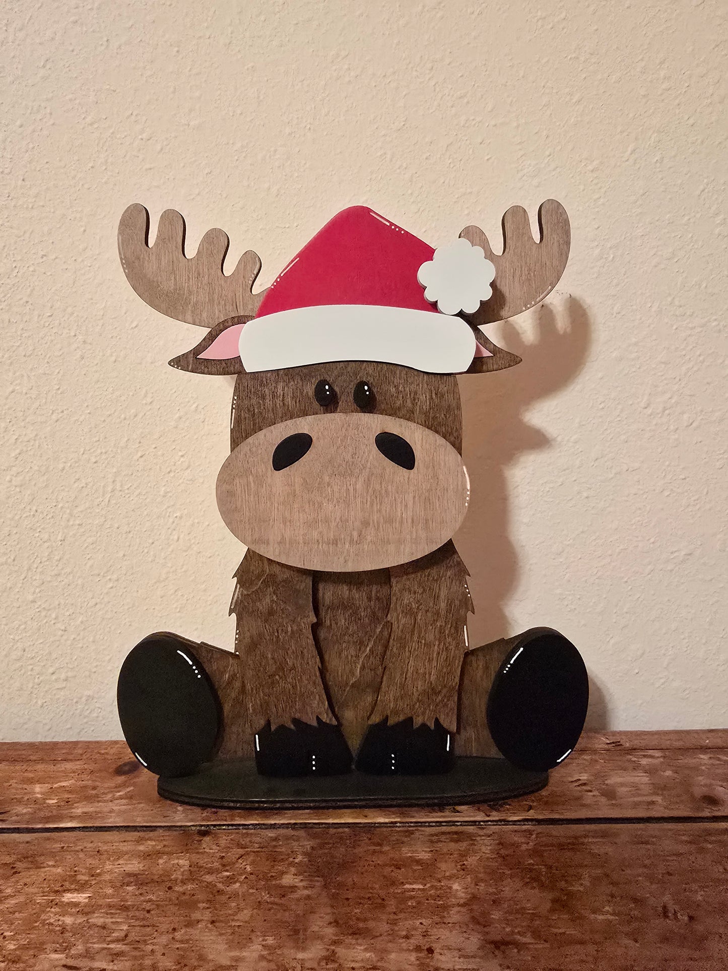 Moose with Interchangeable Hats