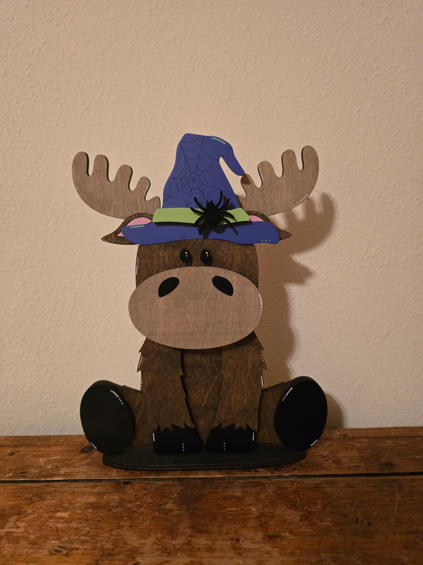 Moose with Interchangeable Hats