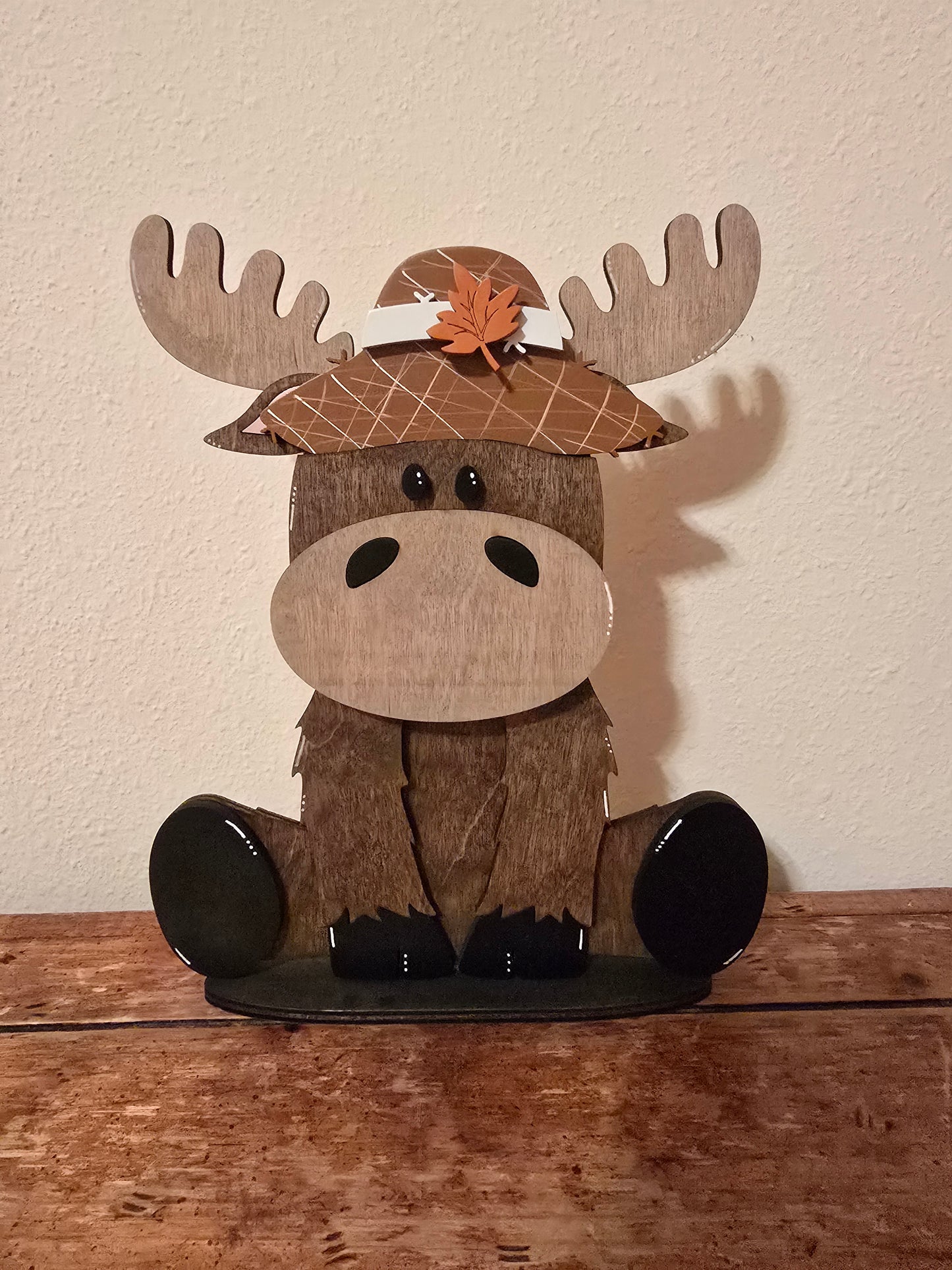 Moose with Interchangeable Hats