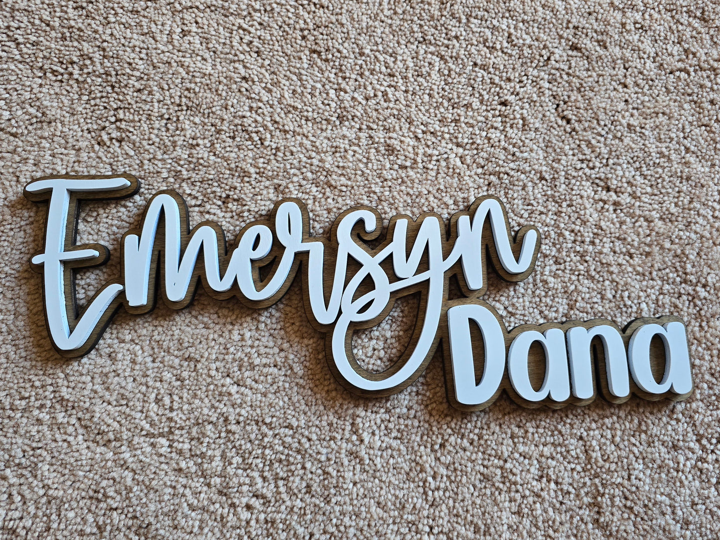 Custom Name Cutout