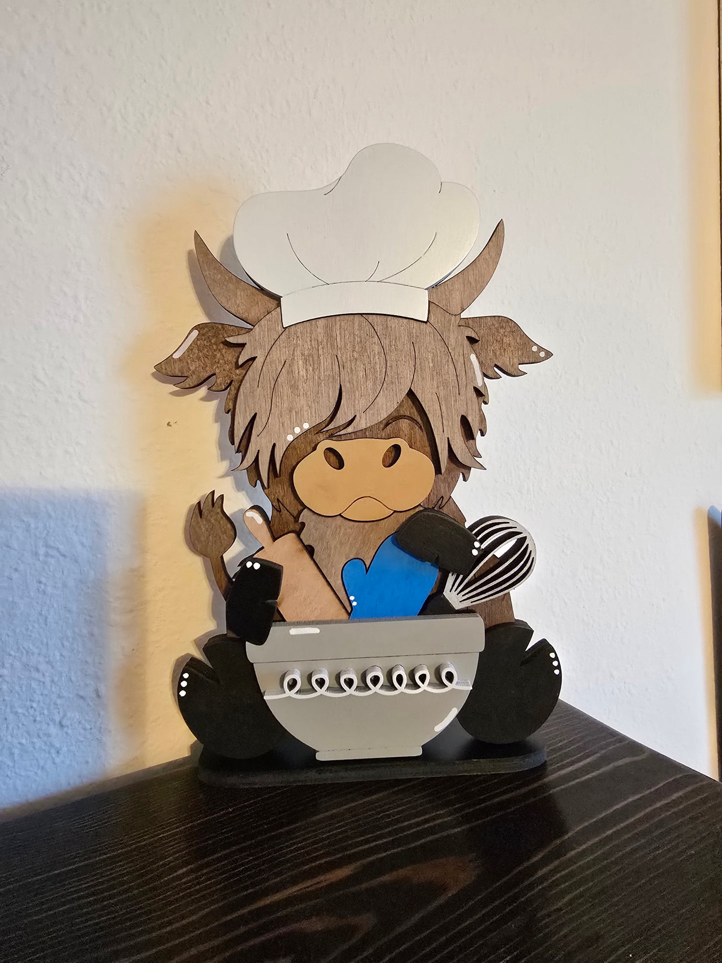 Baking Highland Cow