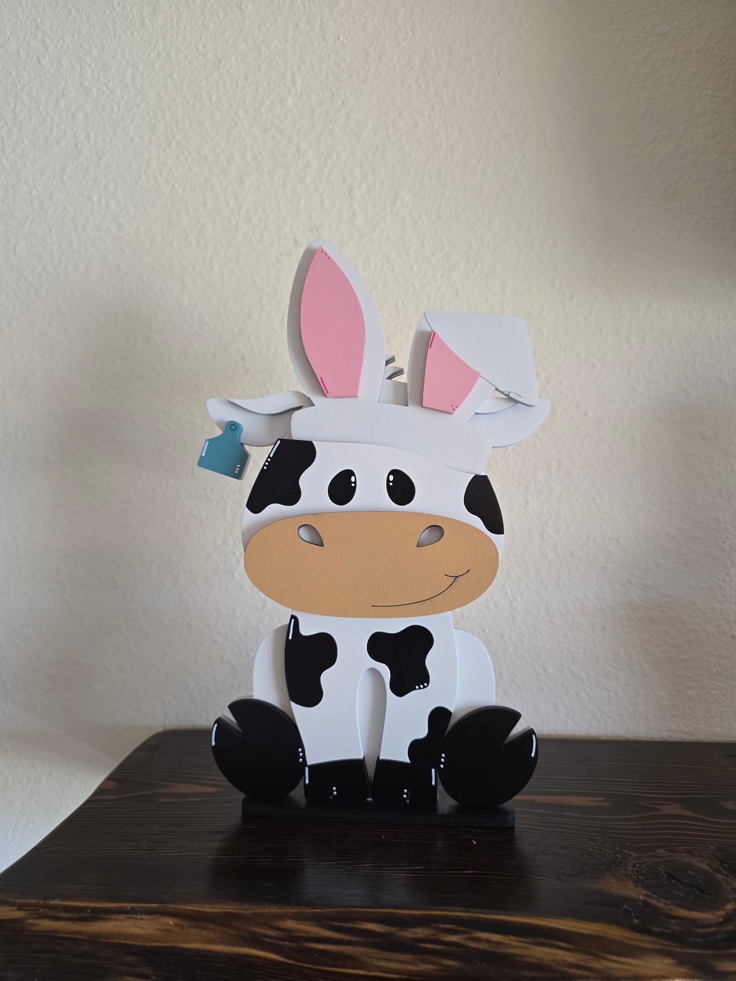 New Cow with Interchangeable Hats