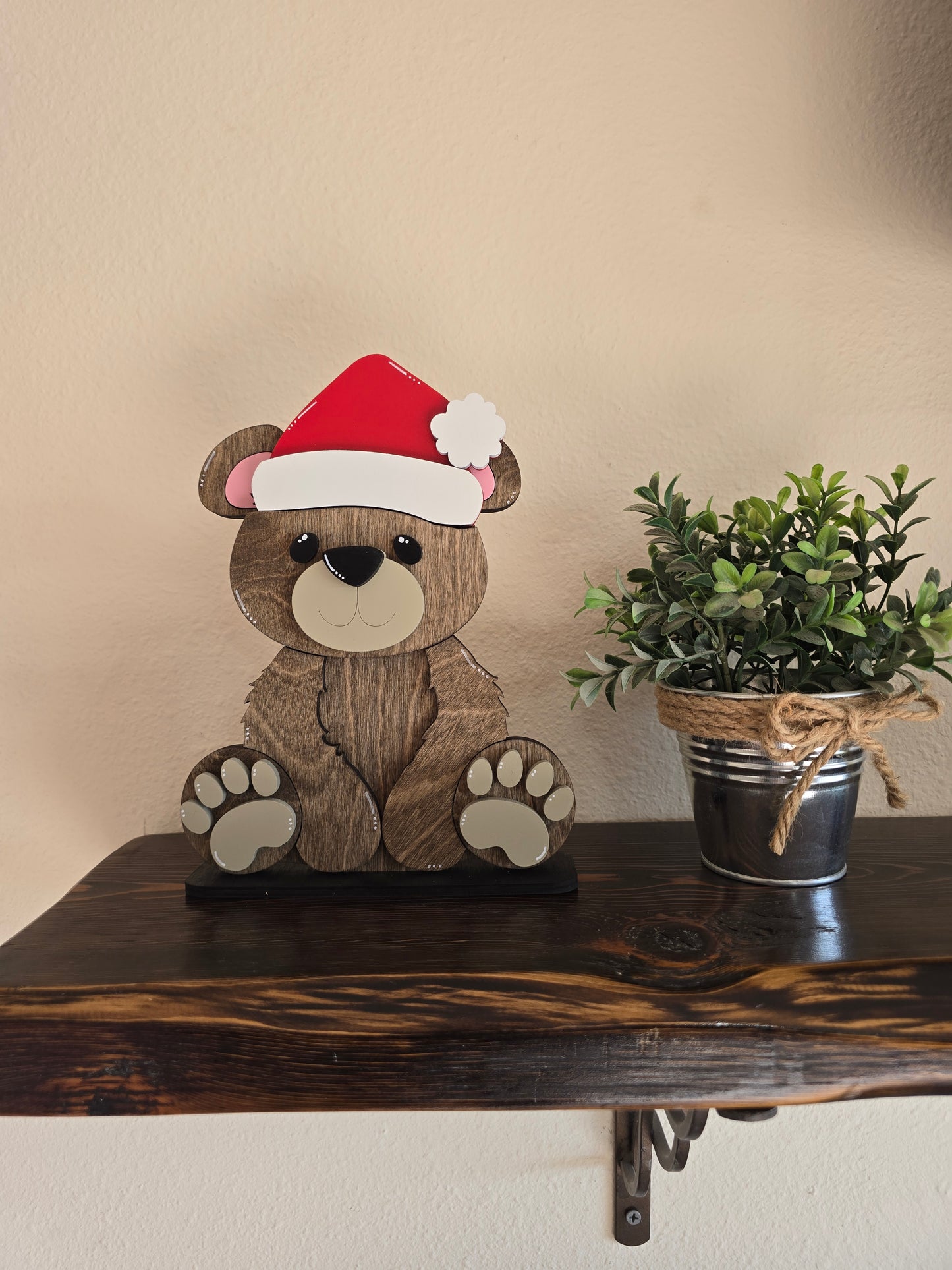 Bear with Interchangeable Hats