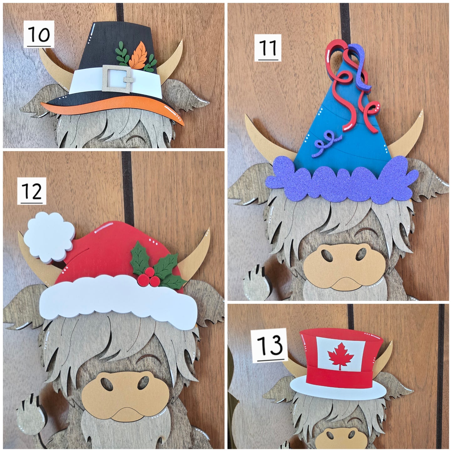 NEW Large Extra Interchangeable Hats