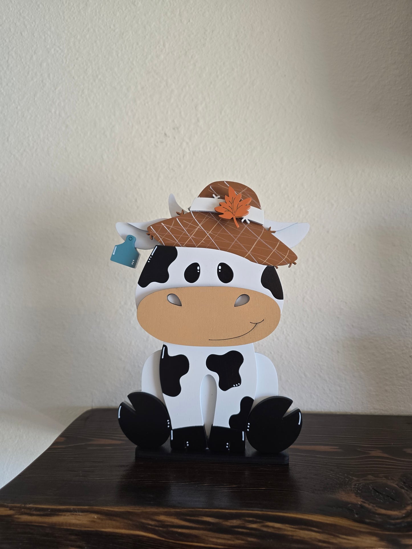New Cow with Interchangeable Hats