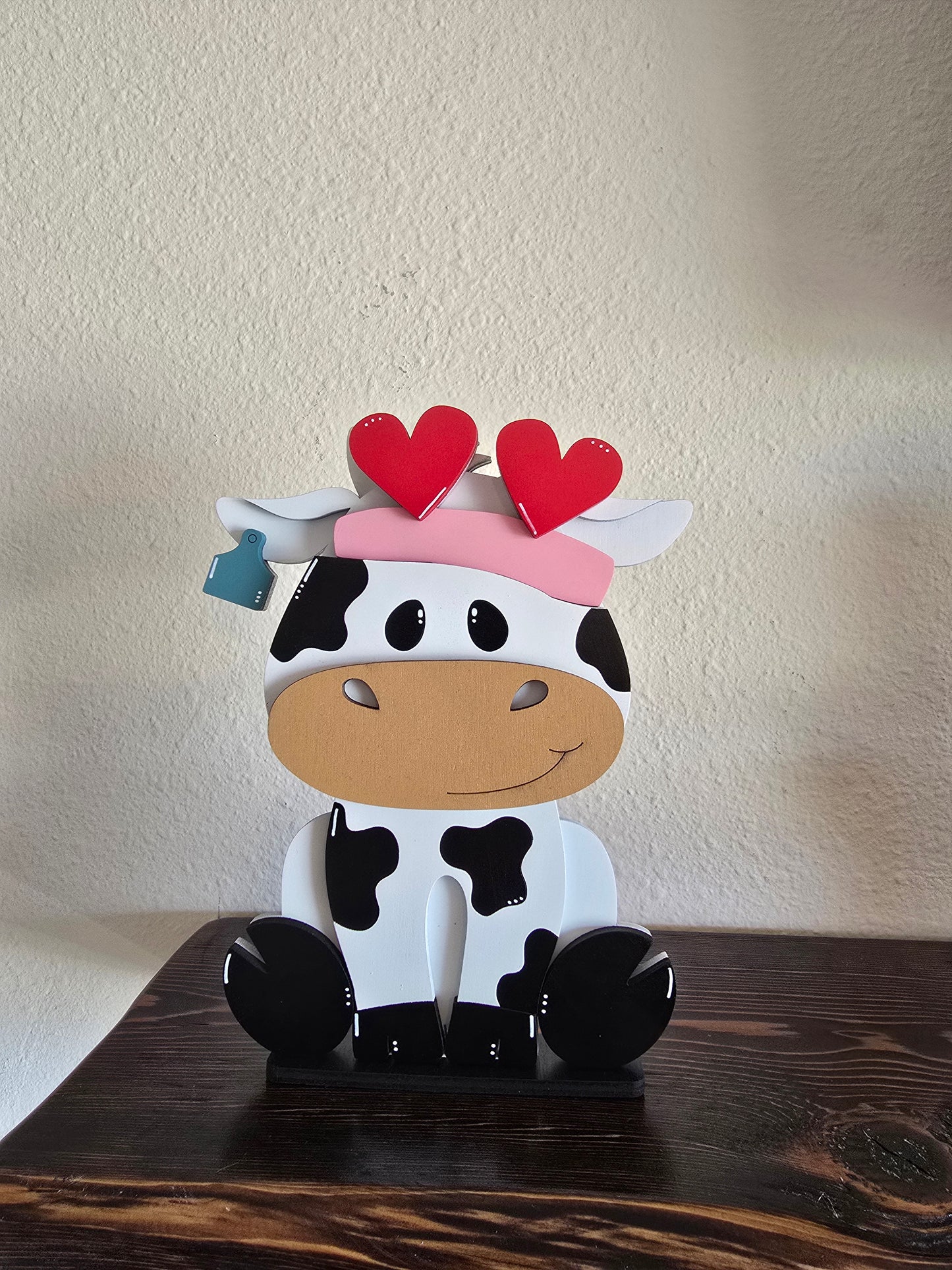 New Cow with Interchangeable Hats