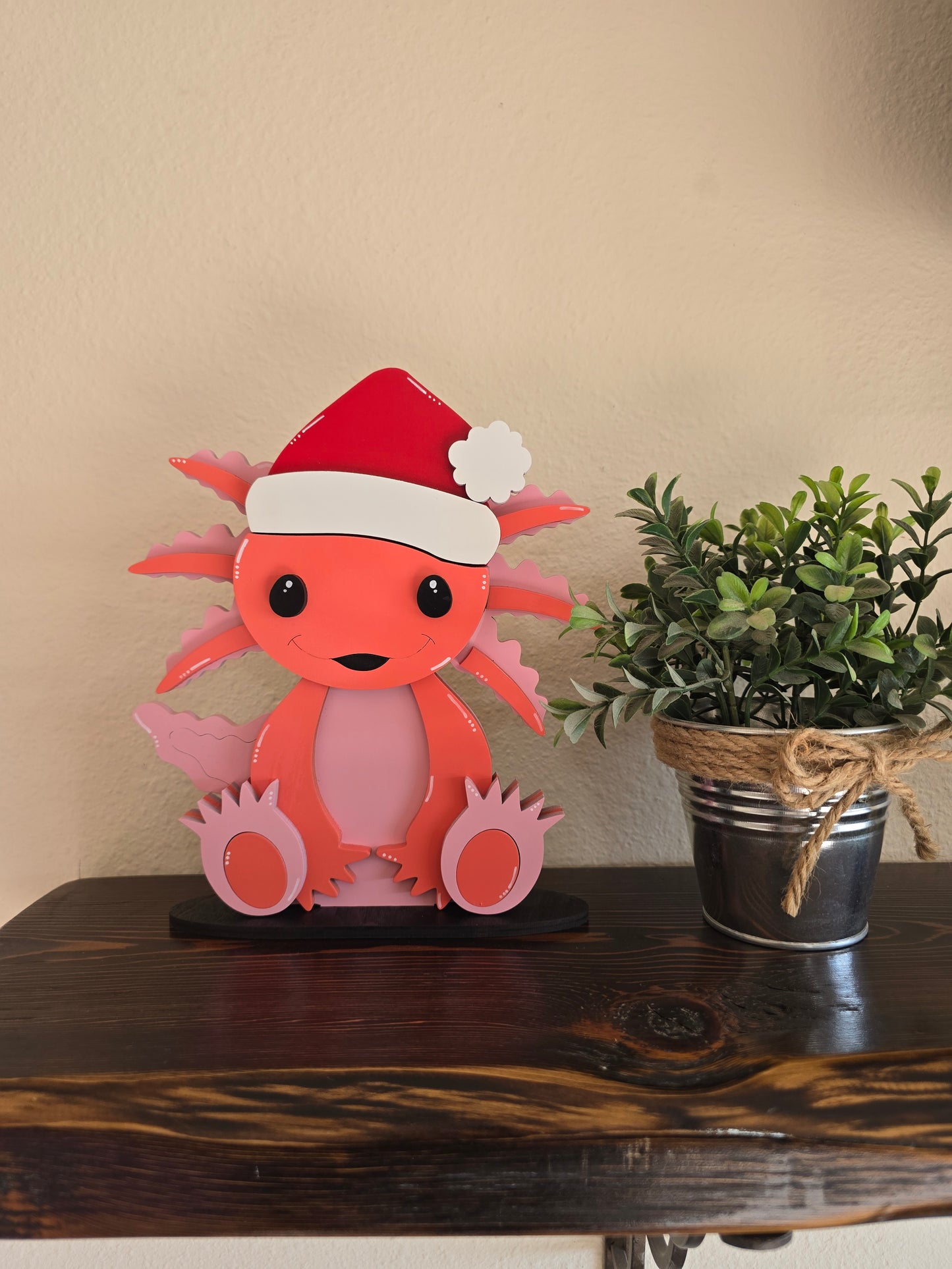 Axolotl with Interchangeable Hats