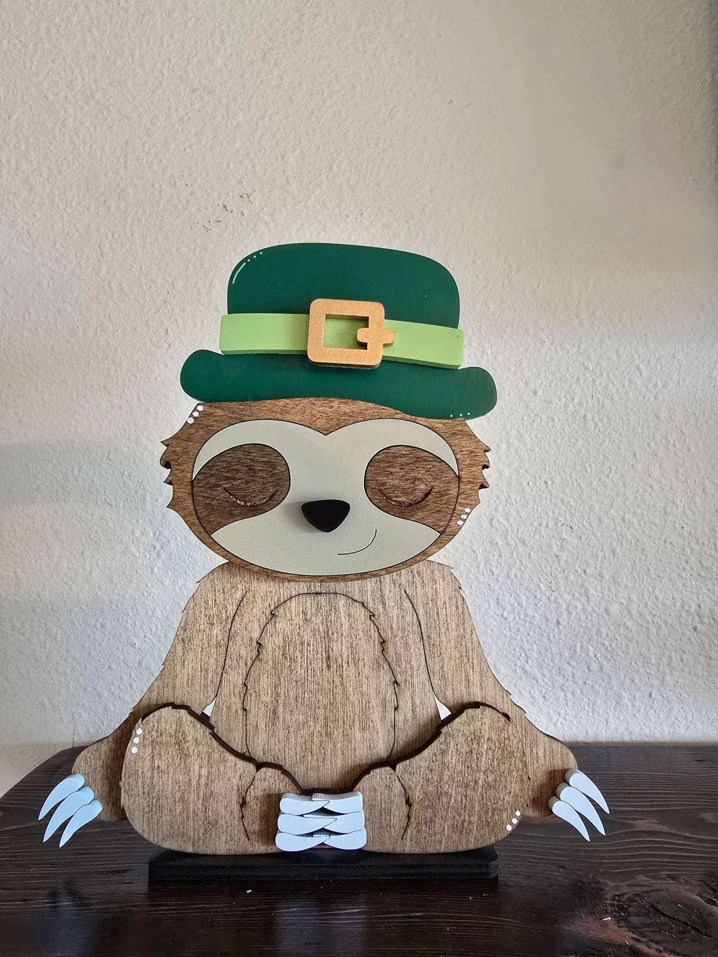 Sloth with Interchangeable Hats
