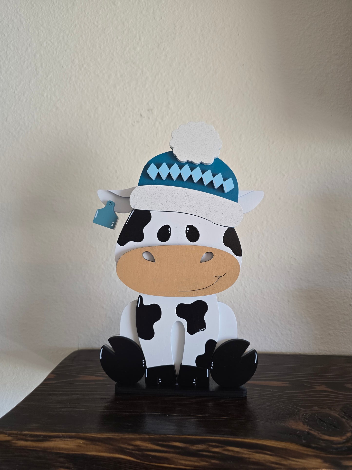 New Cow with Interchangeable Hats