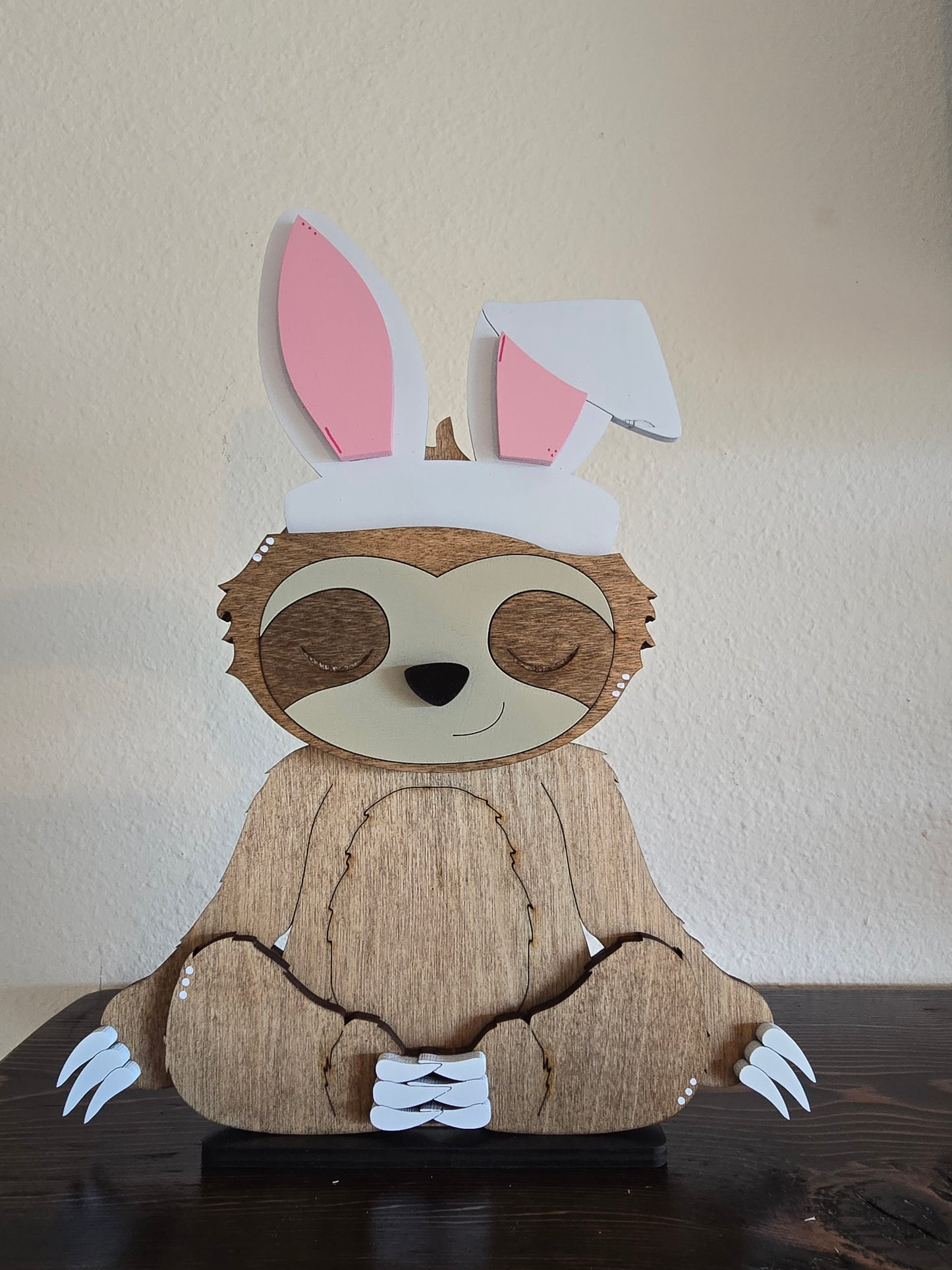 Sloth with Interchangeable Hats