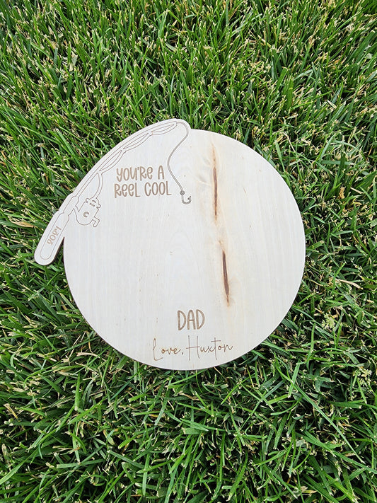 You're A Reel Cool Dad, Handprint