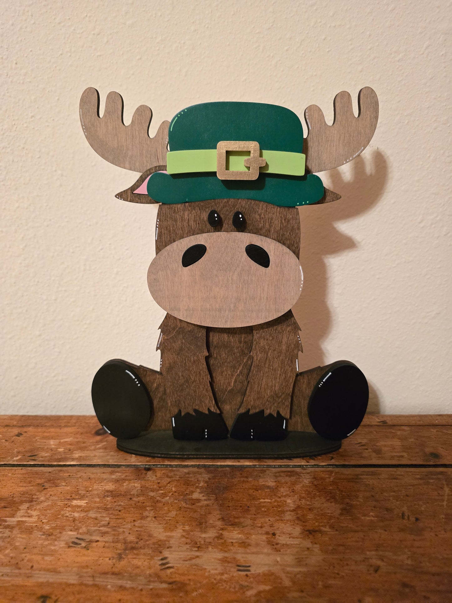 Moose with Interchangeable Hats