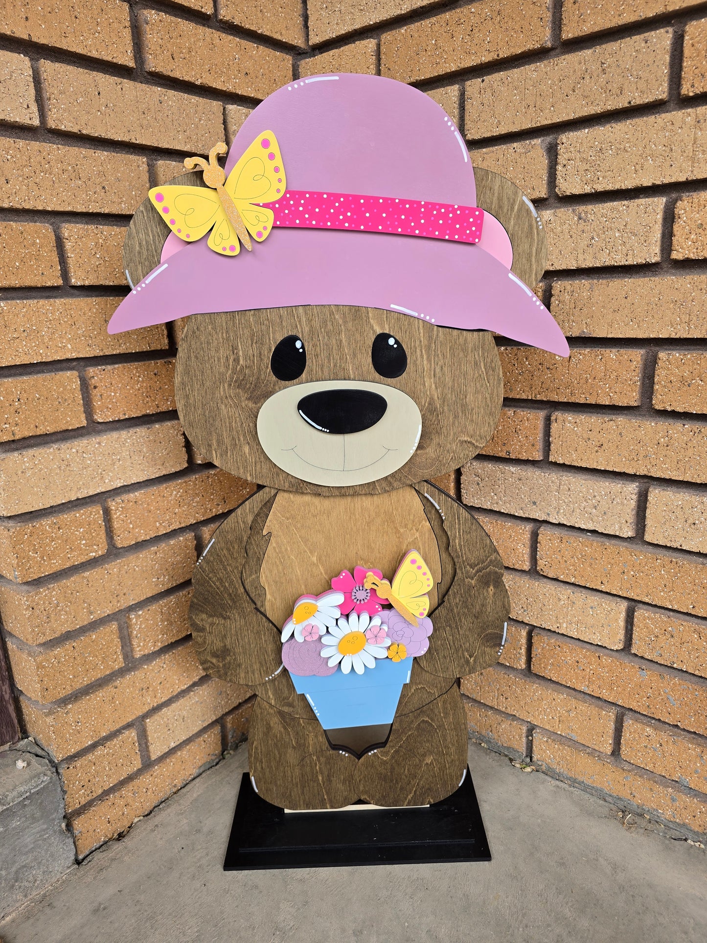 Large Standing Bear with Interchangeable Pieces