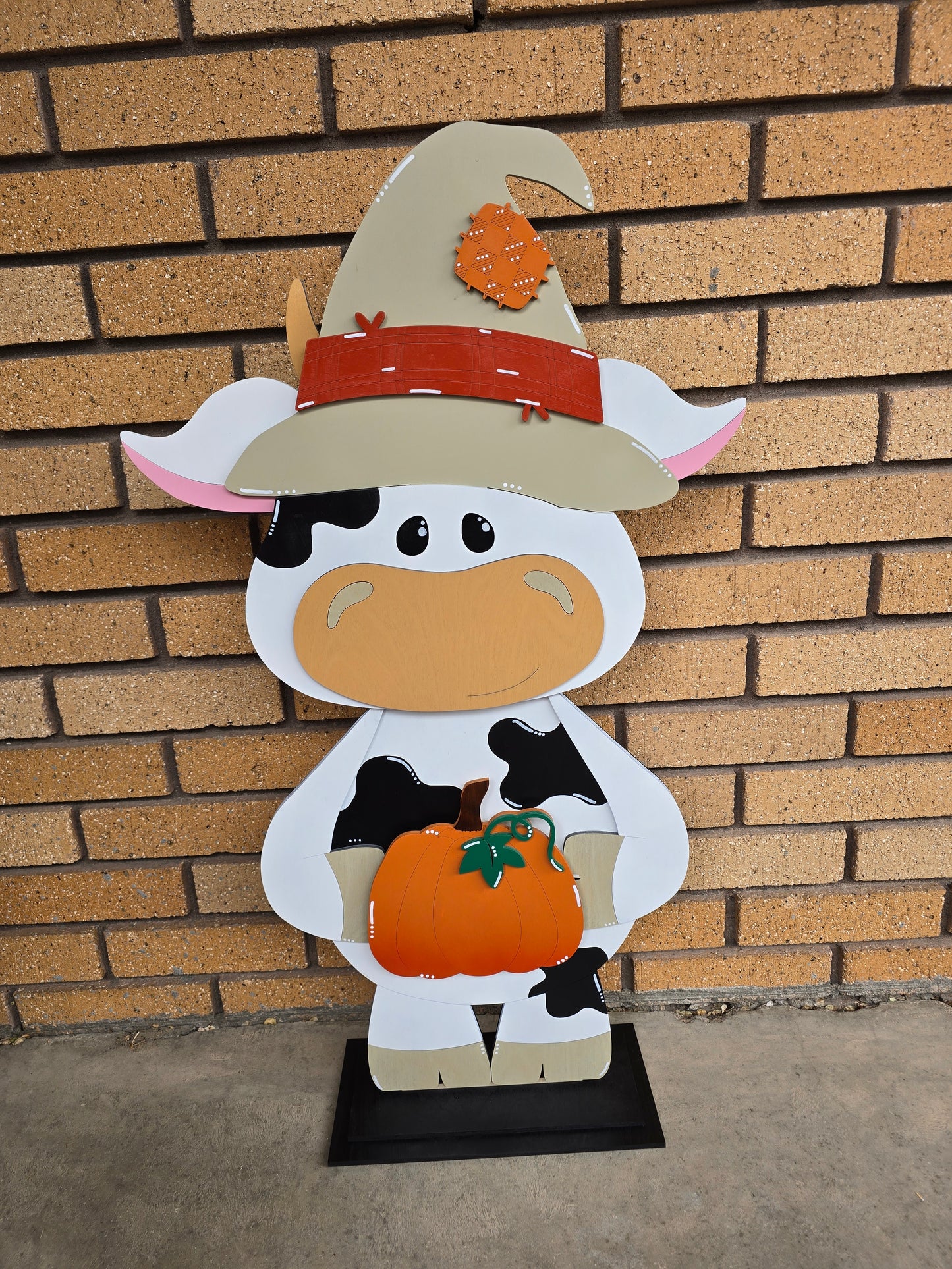 Large Standing Cow with Interchangeable Pieces