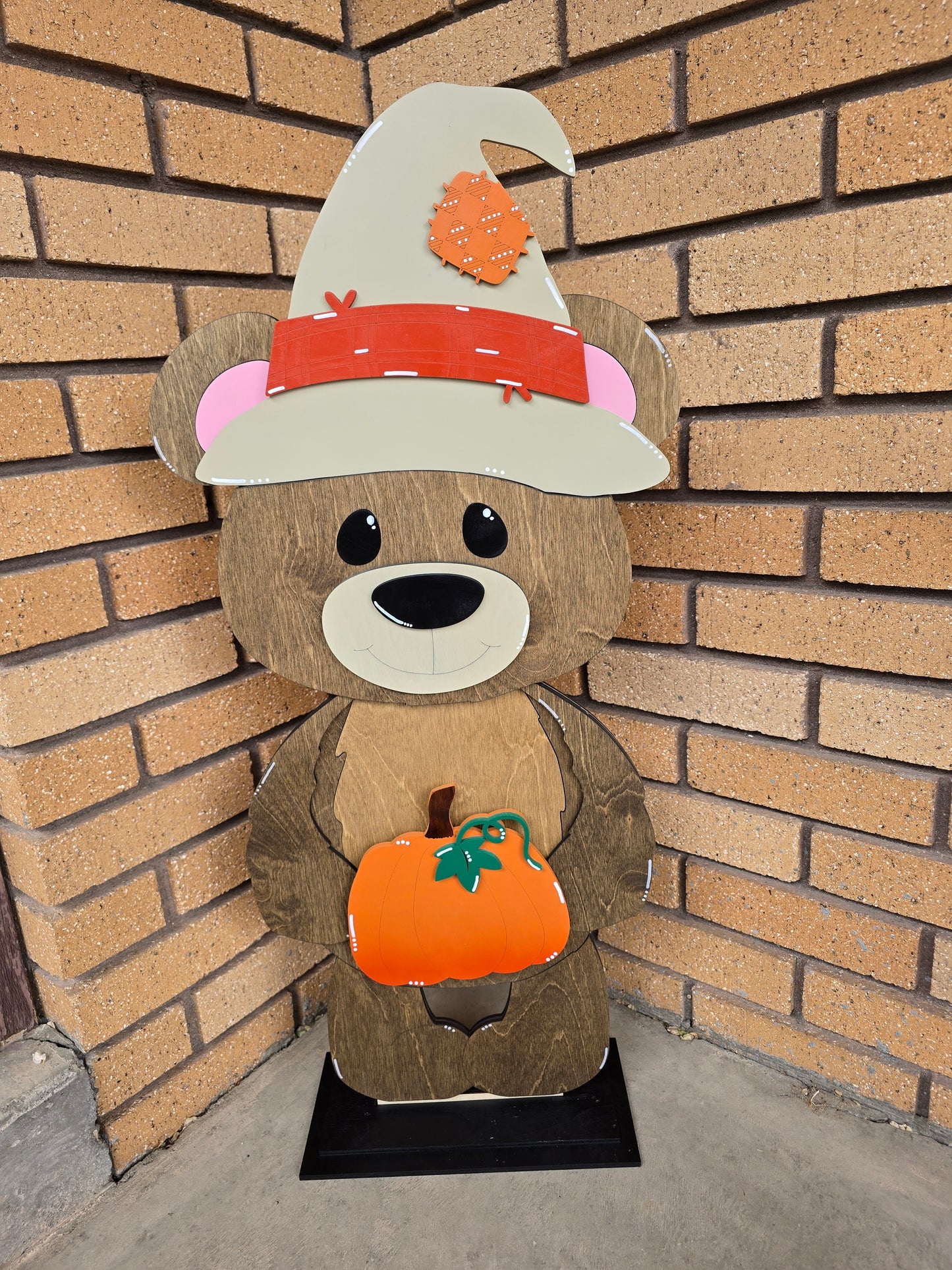 Large Standing Bear with Interchangeable Pieces