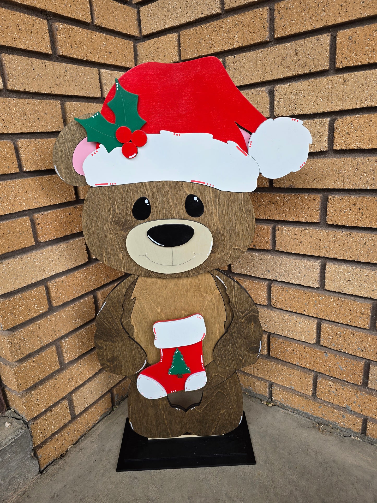 Large Standing Bear with Interchangeable Pieces