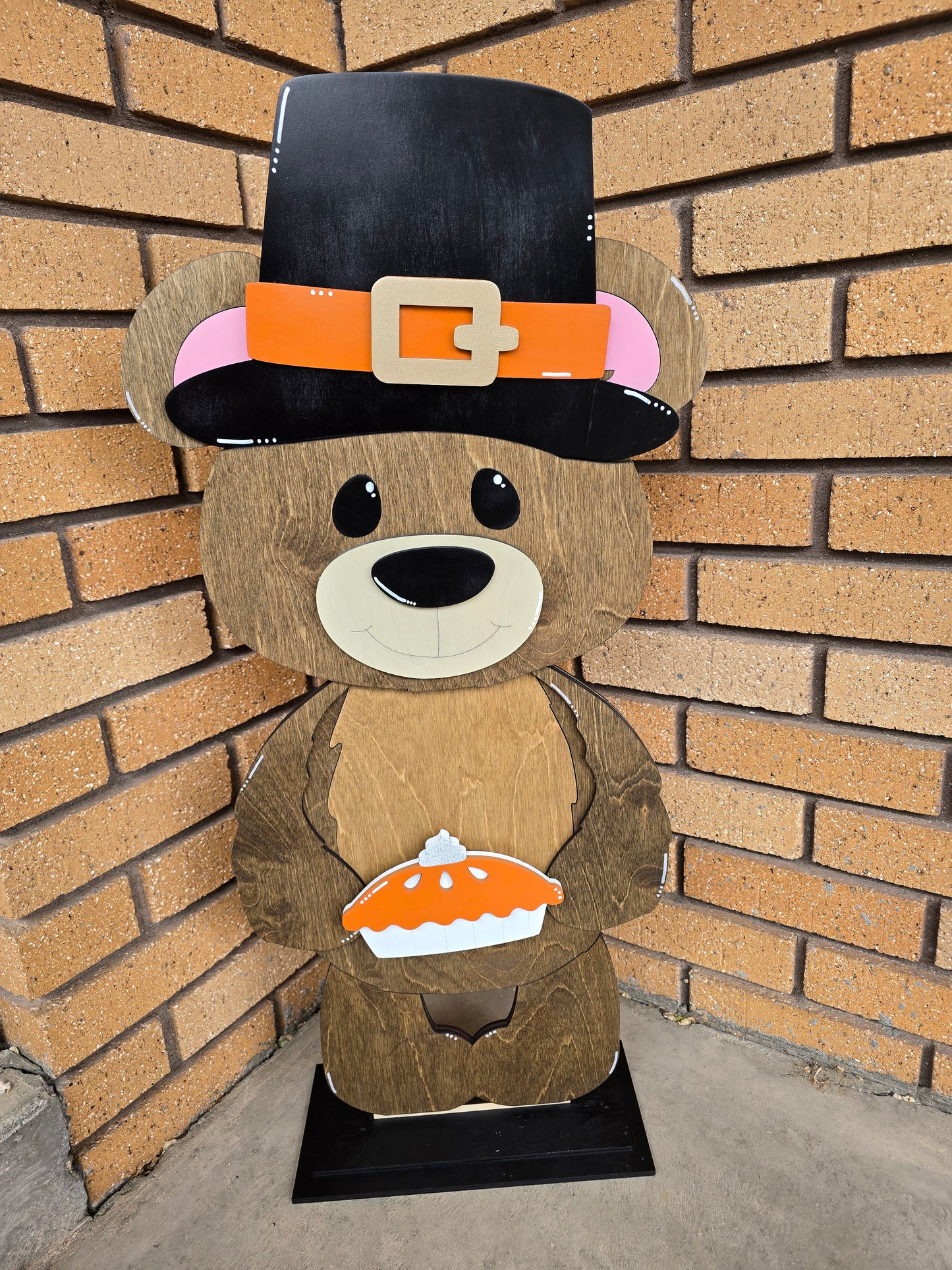 Large Standing Bear with Interchangeable Pieces