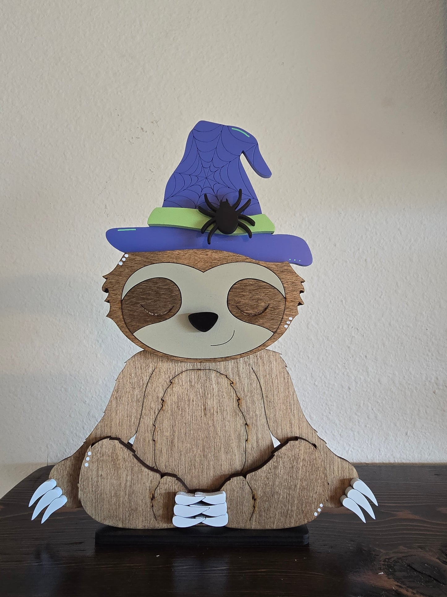 Sloth with Interchangeable Hats