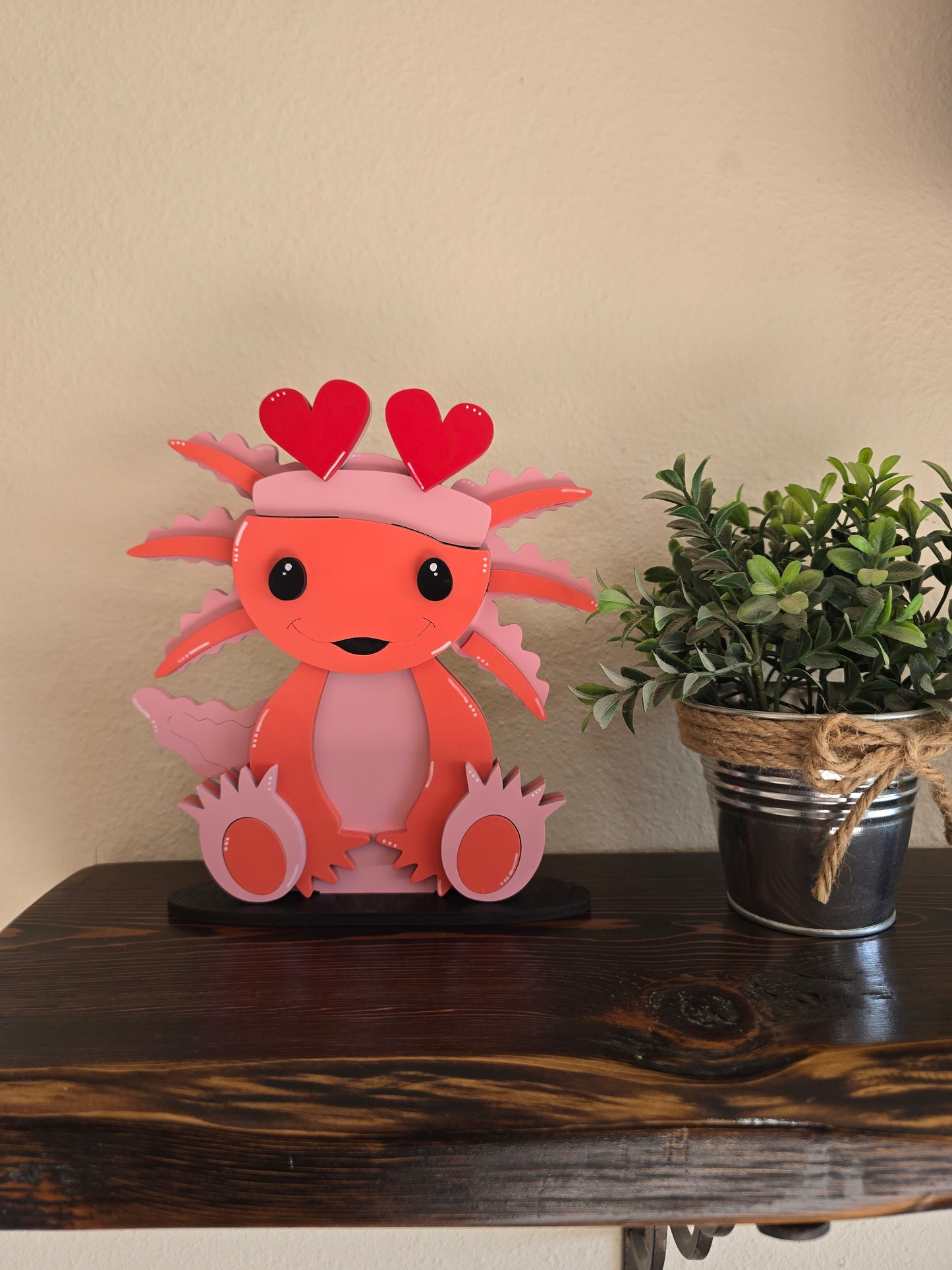 Axolotl with Interchangeable Hats
