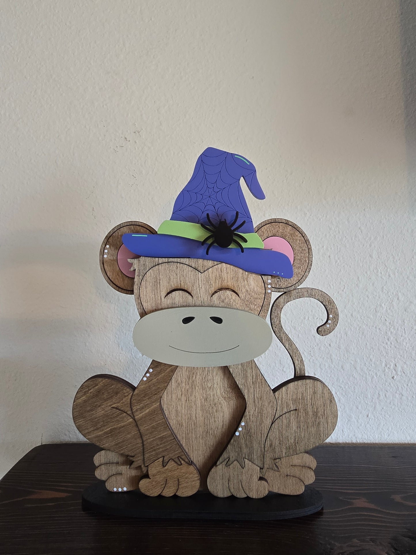 Monkey with Interchangeable Hats