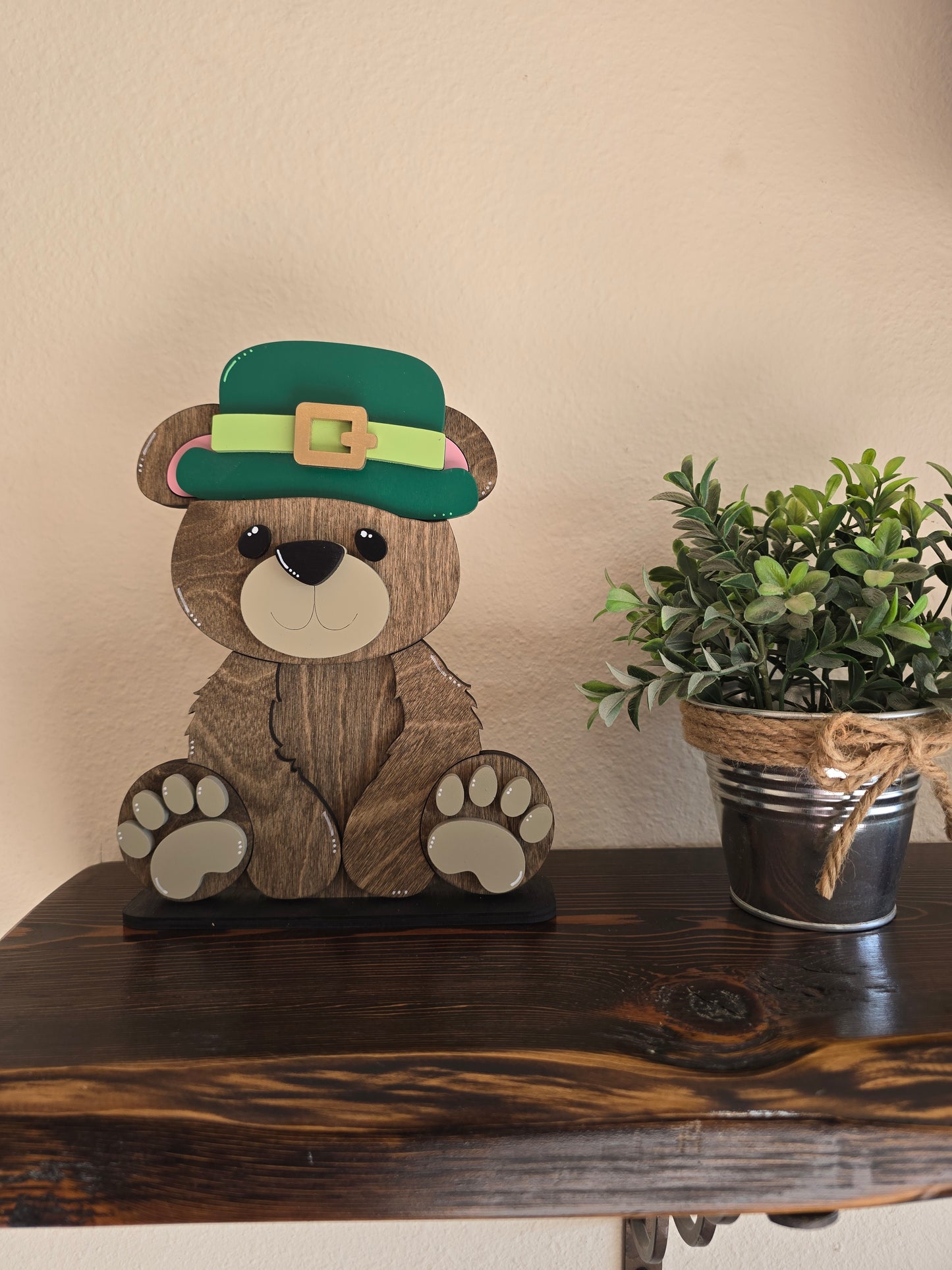 Bear with Interchangeable Hats