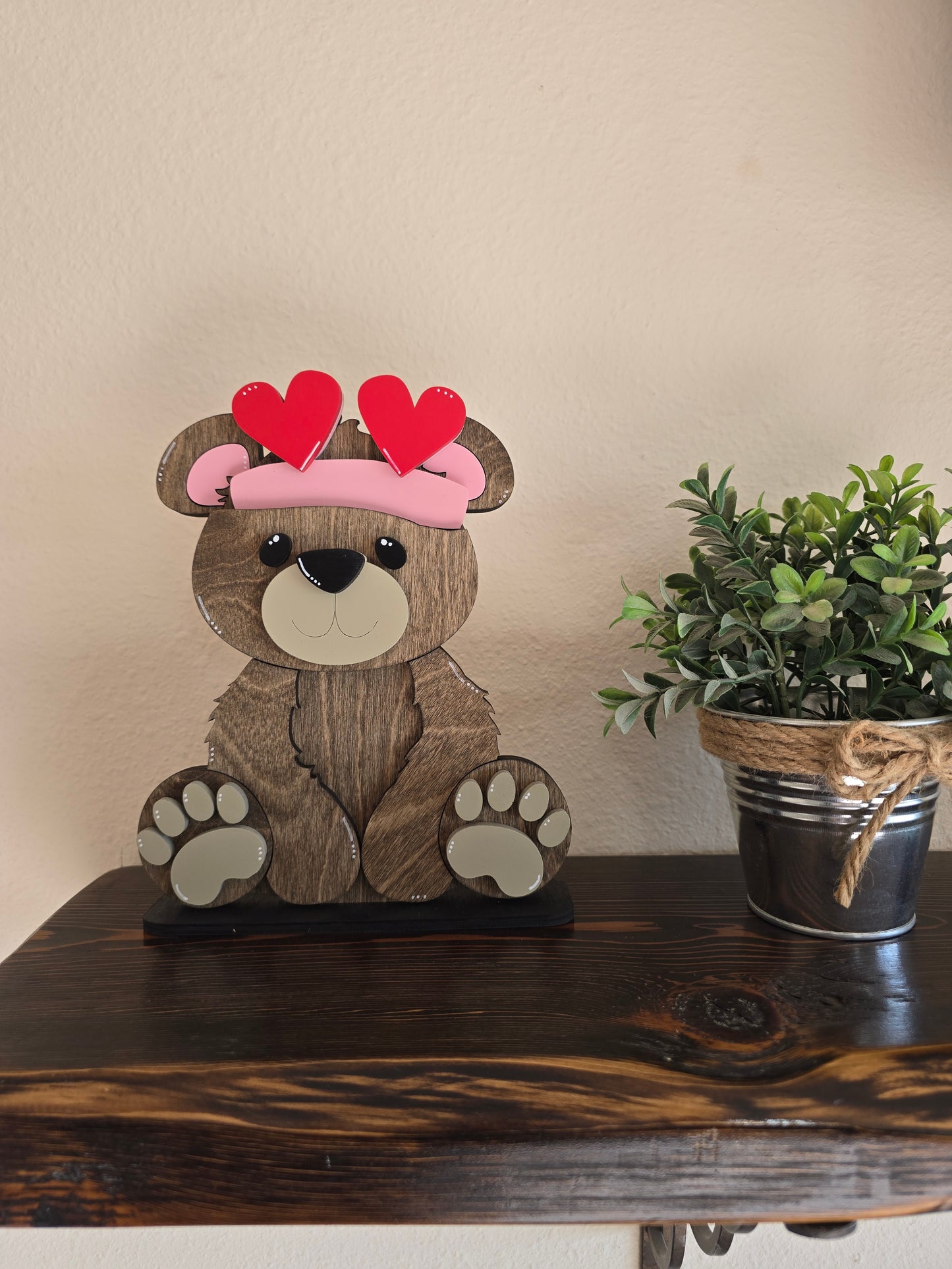 Bear with Interchangeable Hats