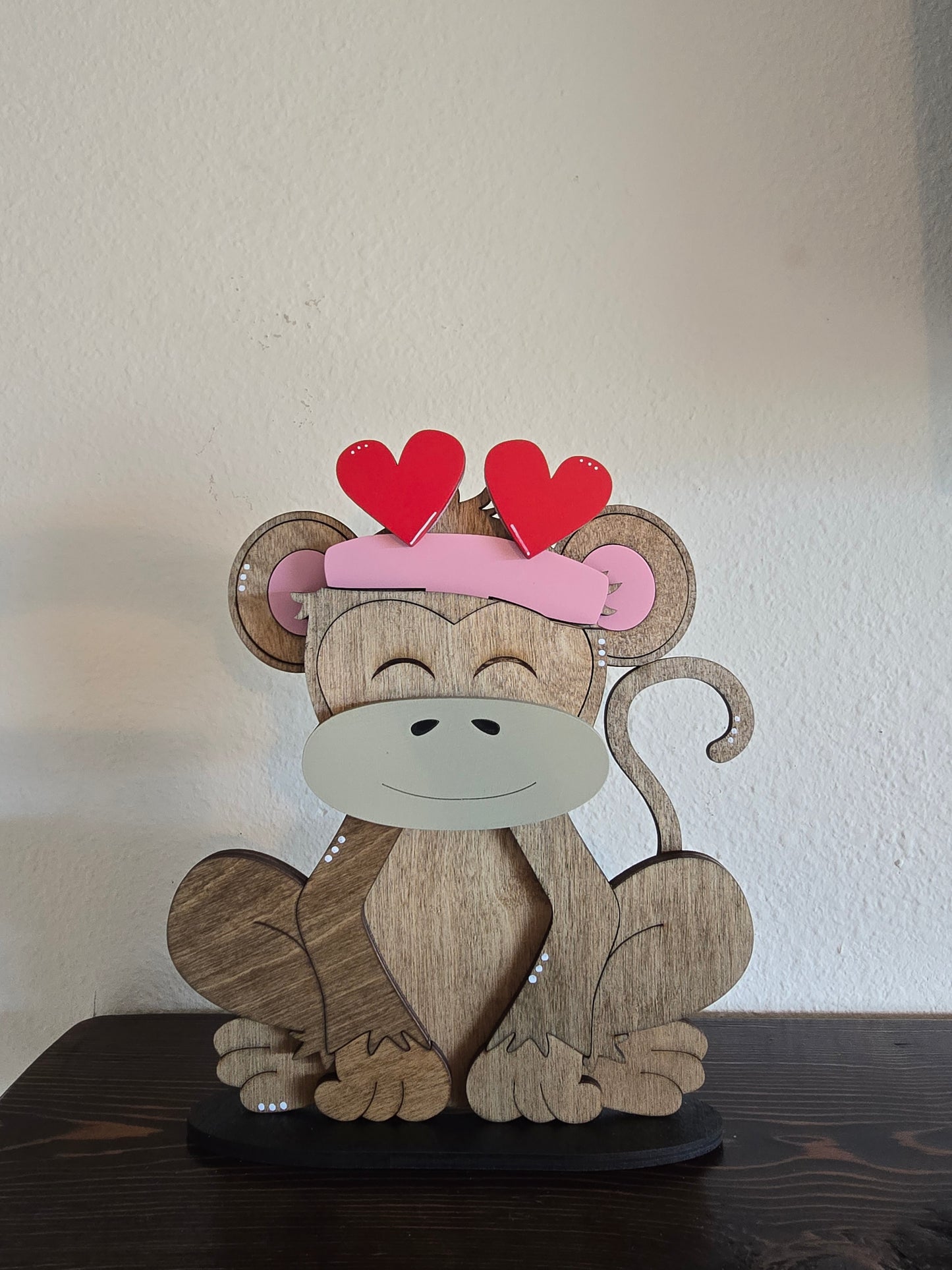 Monkey with Interchangeable Hats