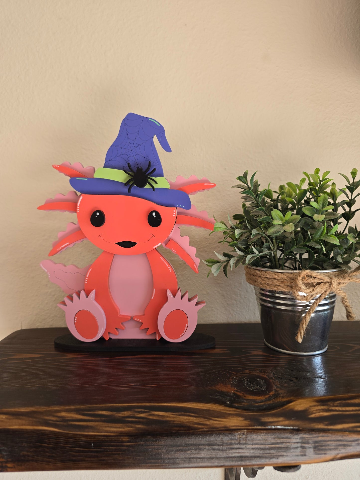 Axolotl with Interchangeable Hats