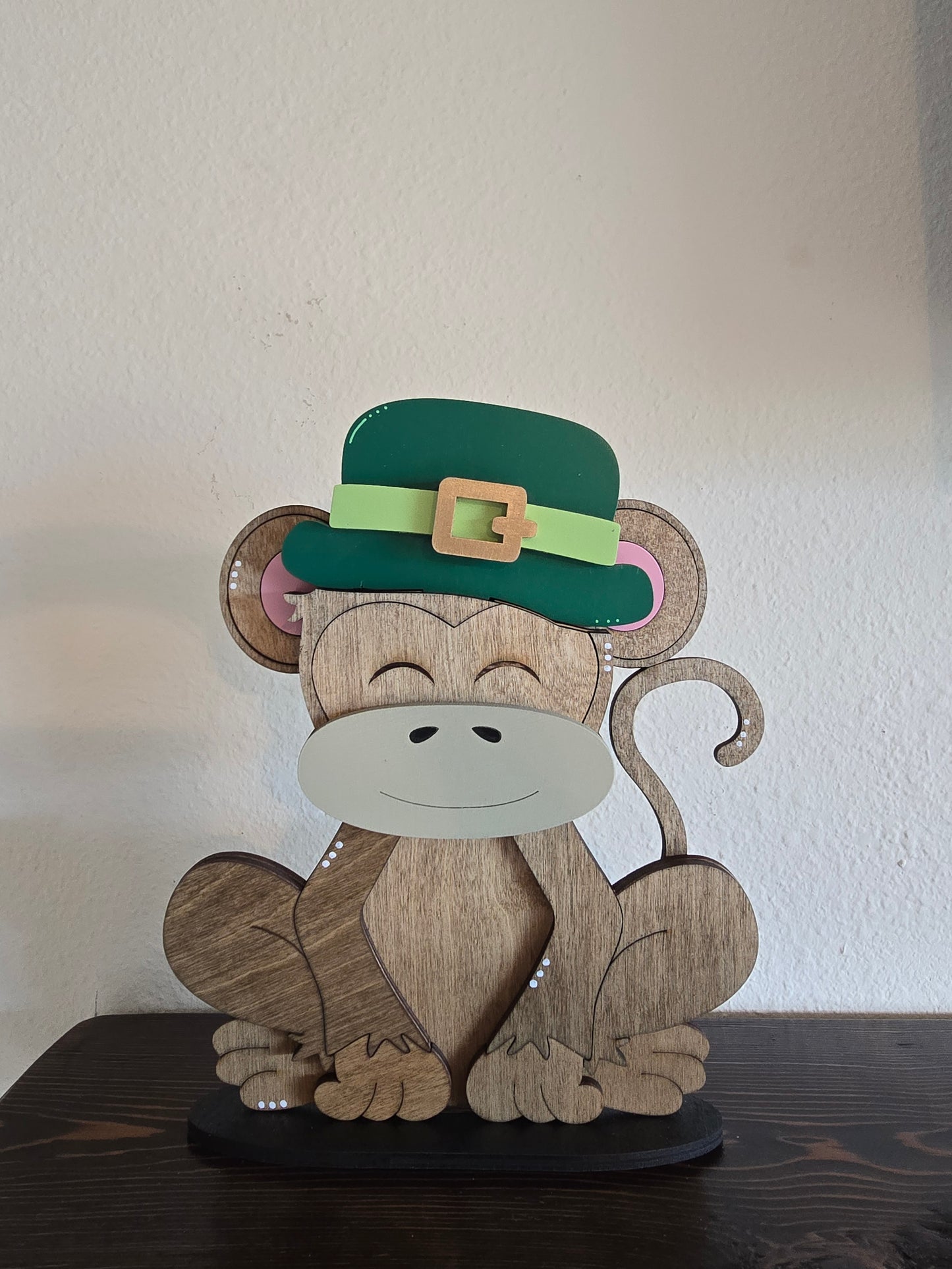Monkey with Interchangeable Hats