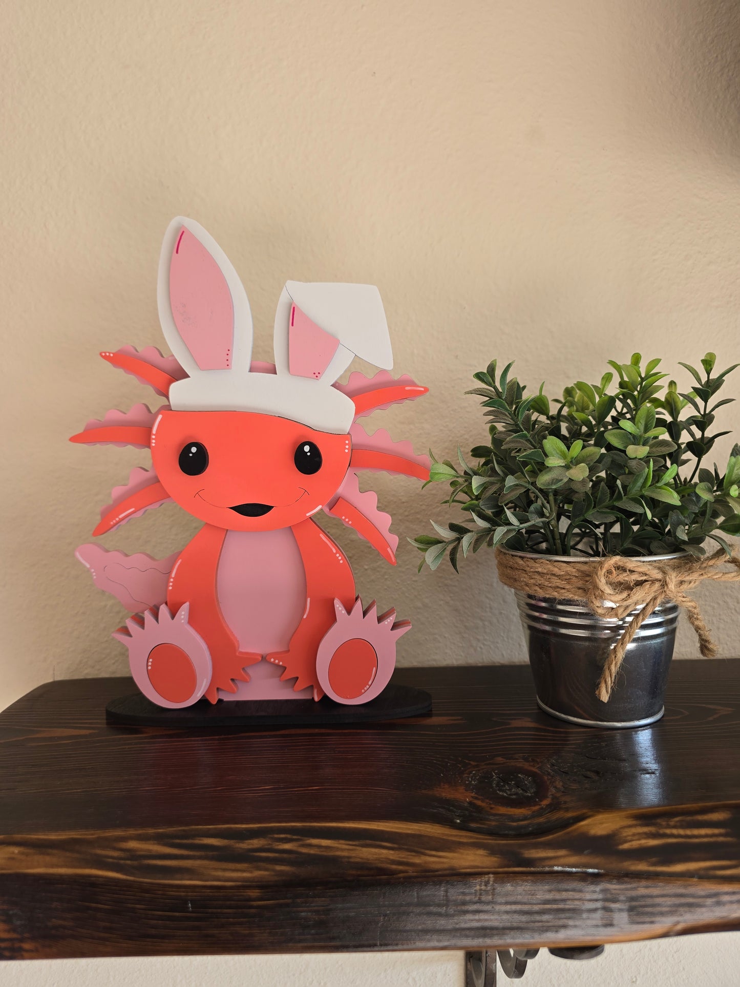 Axolotl with Interchangeable Hats