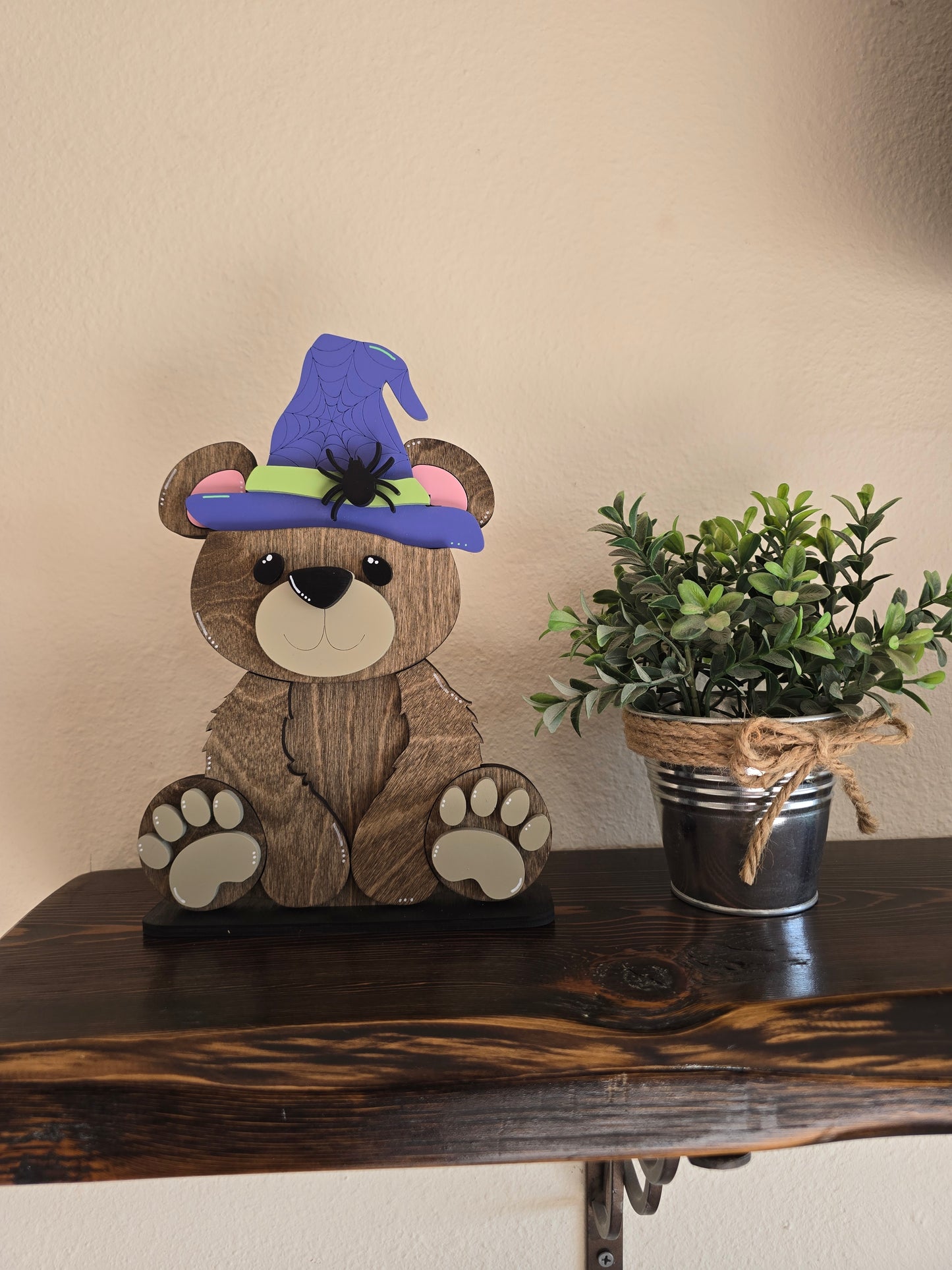 Bear with Interchangeable Hats