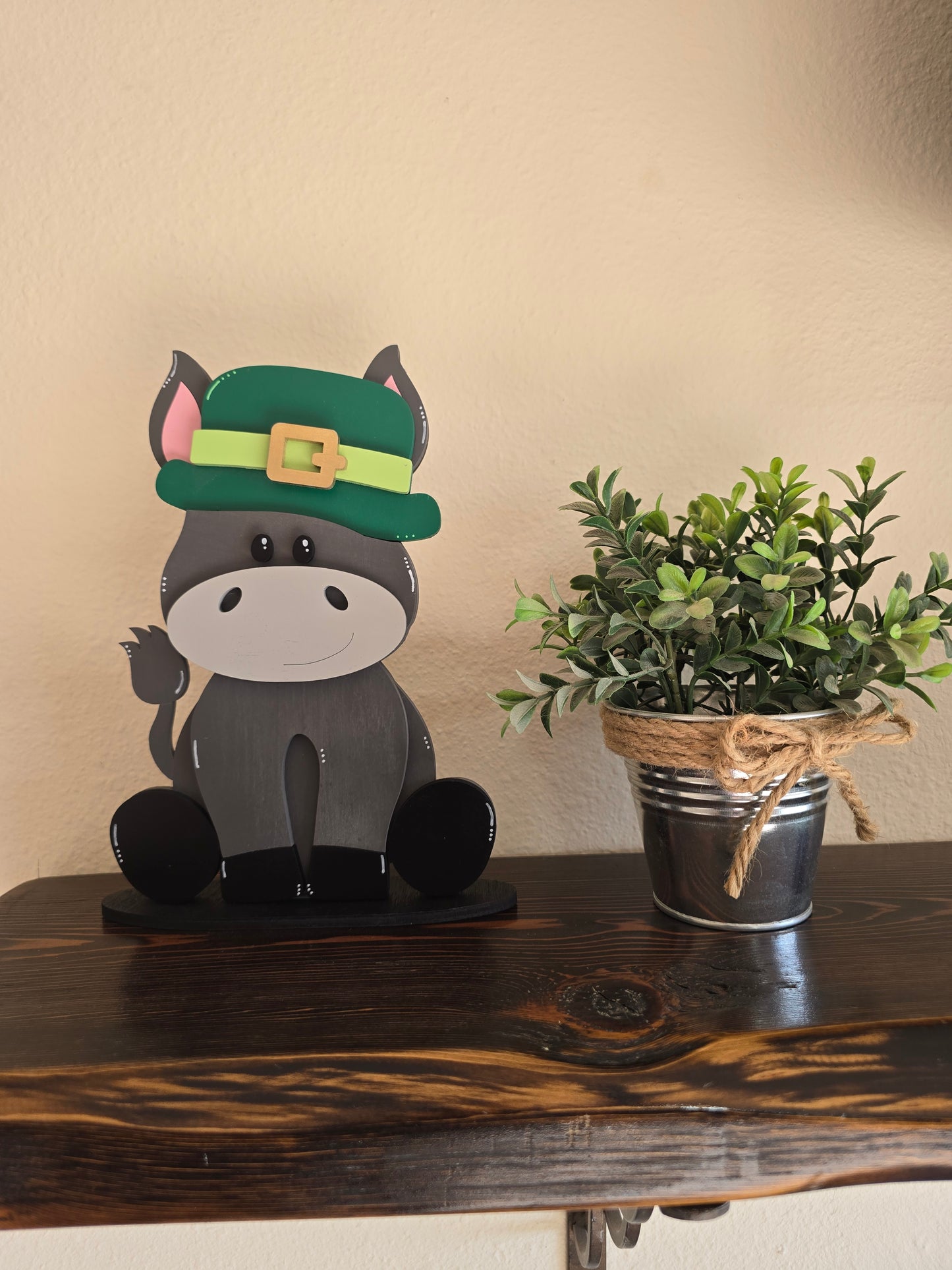 Donkey with Interchangeable Hats