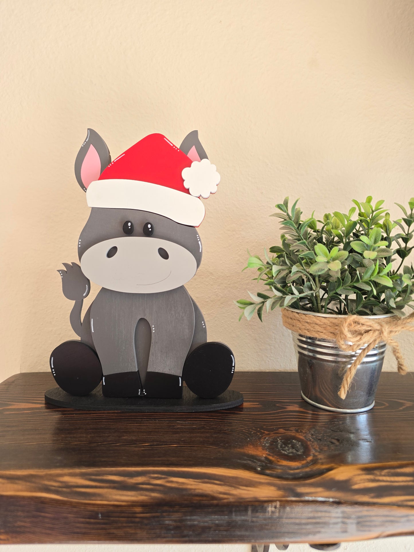 Donkey with Interchangeable Hats